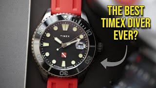 I'm So happy TIMEX made this - Tiburón Automatic Dive Watch - 200m - Sapphire, Better than Seiko 5