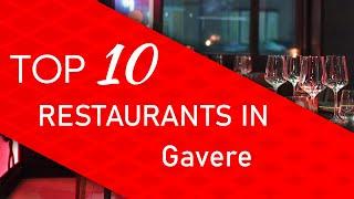 Top 10 best Restaurants in Gavere, Belgium