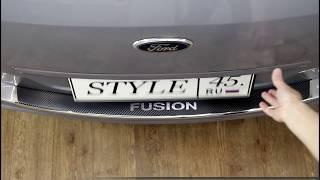 Наклейка на задний бампер Ford Fusion #наклейки от #style45