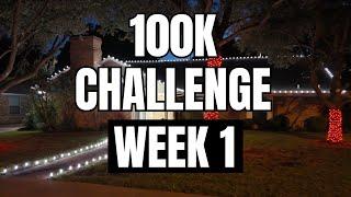 Day In My Pressure Washing & Christmas Light Business| 100K Challenge Week 1