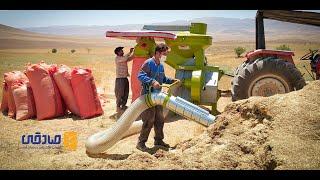 مکنده کاه کیسه زن – تریلی زن تراکتوری مدل 902 Straw Loder