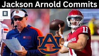 Jackson Arnold Commits To Auburn | Auburn Football Transfer Portal News