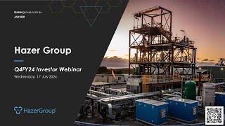 Hazer Group_ Q4FY24 Webinar Recording