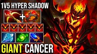 HYPER GIANT Shadow Fiend Late Game Destroy Everyone with Soul Dota 2
