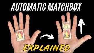 Automatic Matchbox | MAGIC TRICK TUTORIAL #magic #foryou #tricks #tutorial