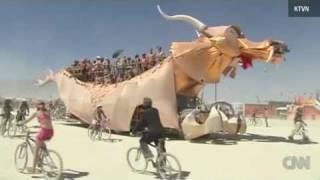 Record crowds get dirty at 'Burning Man' 2010