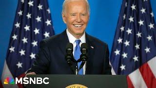 LIVE: Biden speaks live at Detroit rally after high-stakes news conference