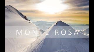Monte Rosa Range - From the Air