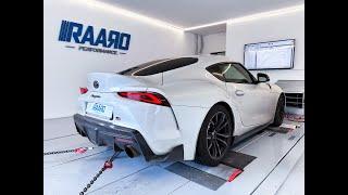 Supra A90 2.0 B48 - RAARO Performance full exhaust + Stage 2 tune 350hp 480nm - 100-200 km/h & sound