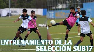 Selección Sub17 de Guatemala continúa con los Entrenamientos