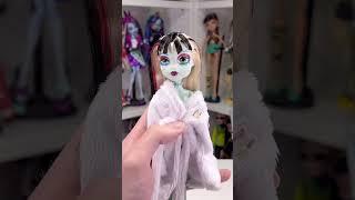 Restyling a subscribers monster high frankie doll part two! #shorts