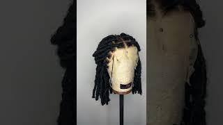 Faux locs  frontal wig that turns heads
