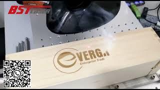 High Speed  RF co2 Laser Marking Machine for Wood Engraving