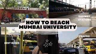 How to reach Mumbai University (Kalina Campus) I #mumbaiuniversityexamnews #mumbaiuniversity