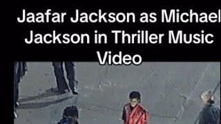 Jaafar Jackson as Michael Jackson in thriller Music video