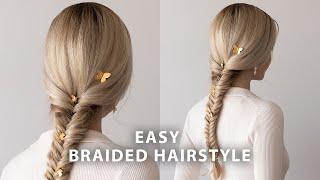 How To Fishtail Braid Your Own Hair