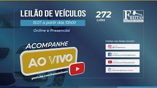 AO VIVO - Leilão Online de Veículos - Freitas Leiloeiro 19/07/2024