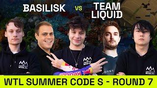 BASILISK VS Team Liquid (feat. Lambo) | WTL Summer Round 7 | Starcraft 2