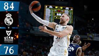 Real Madrid 84 - 76 UCAM Murcia | Final de Liga | Partido 1