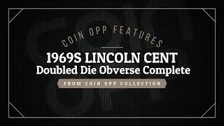 Coin Opp Feat. 1969S Lincoln Cent Doubled Die Obverse MS64RD