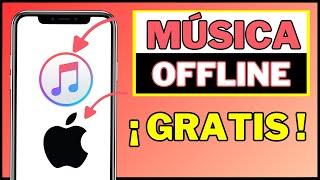 Cómo DESCARGAR MÚSICA en IPHONE GRATIS (2024) | Escuchar OFFLINE