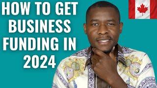 How to get funding for your new business in CANADA | Easy Money.