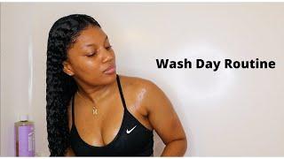 Natural Hair | Wash Day Routine | MOCURLSSS