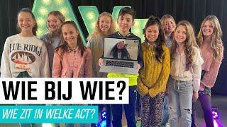 #6 WIE ZIT IN WELKE ACT?  | JUNIOR SONGFESTIVAL 2021 