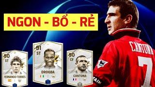 CẦU THỦ NGON, BỔ, RẺ TỪNG VỊ TRÍ FC MOBILE | DROGBA, TORRES, CANTONA