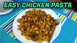 മലയാളി style Pasta Recipe | EASY CHICKEN PASTA | Devs cooking world