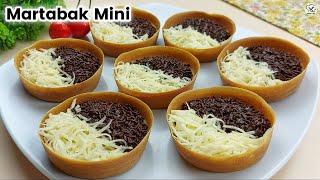 MARTABAK MANIS MINI LEMBUT BERSARANG BIKINNYA MUDAH COCOK UNTUK IDE JUALAN