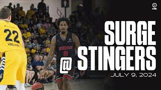 Calgary Surge at Edmonton Stingers | Game Highlights | July 9, 2024