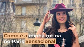 A ROTINA DO PARIS SENSACIONAL EM IMAGENS