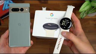 Google Pixel Watch Unboxing and Setup!