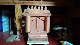 Small saraswati idol's structure making ||souvik sen ||