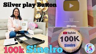 100K celebration  Sinelro got Silver Play button ▶️ 2024