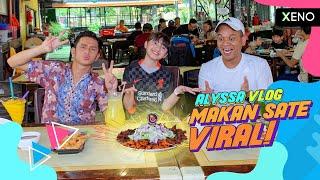 ALYSSA VLOG | Makan Sate Viral