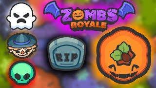 NEW HALLOWEEN UPDATE!! Mystery Mode on Zombsroyale.io & Giant Pumpkin! (Battle Royale New Gamemode)