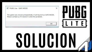 Error PUBG Lite NO ABRE [Solucion](Safe Mode)
