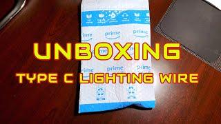 Unboxing USB Type C Lighting Wire | Fabian Morfin