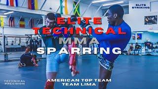 AMERICAN TOP TEAM HARD MMA SPARRING | MMA TRAINING #boxing #muaythai #mma #kickboxing #bjj #sparring