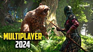 TOP 10 NOVOS JOGOS MULTIPLAYER EM 2024!