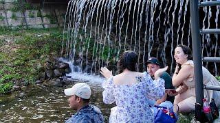 라틴아메리카 축제가 열린 성북천 산책하기, 청계천과 다른점은..｜4K 서울 도보여행