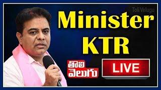 LIVE : KTR Participating in Inauguration of Ward Office at Kachiguda | ToliveluguTV