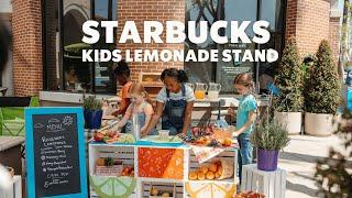 Kids show Starbucks how summer is done