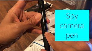 How to use - Hidden Mini Spy Pen Camera 1080P HD Recording (with 32 GB Memory Card)