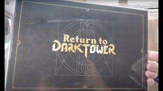 Return to Dark Tower part 1 - Player card lamination experiment - Restoration Games