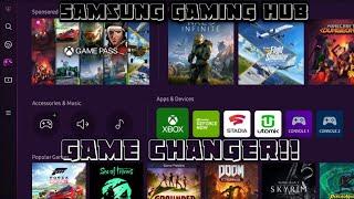 GAME CHANGER!!  Samsung Gaming Hub Live!  - Set Up Guide and First Playthrough!