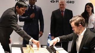 Praggnanandhaa VS Carlsen , Fainal Tiebreak G1 , FEED WORLD CUP 2023 , #trending #challenge ️