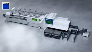 TRUMPF laser tube cutting: TruLaser Tube 7000 fiber open machine design